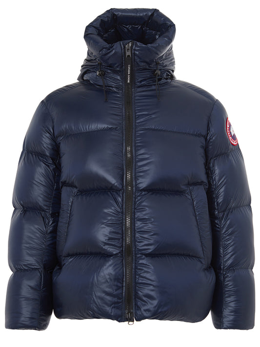 Quilted Crofton Puffer Jacket in Blue