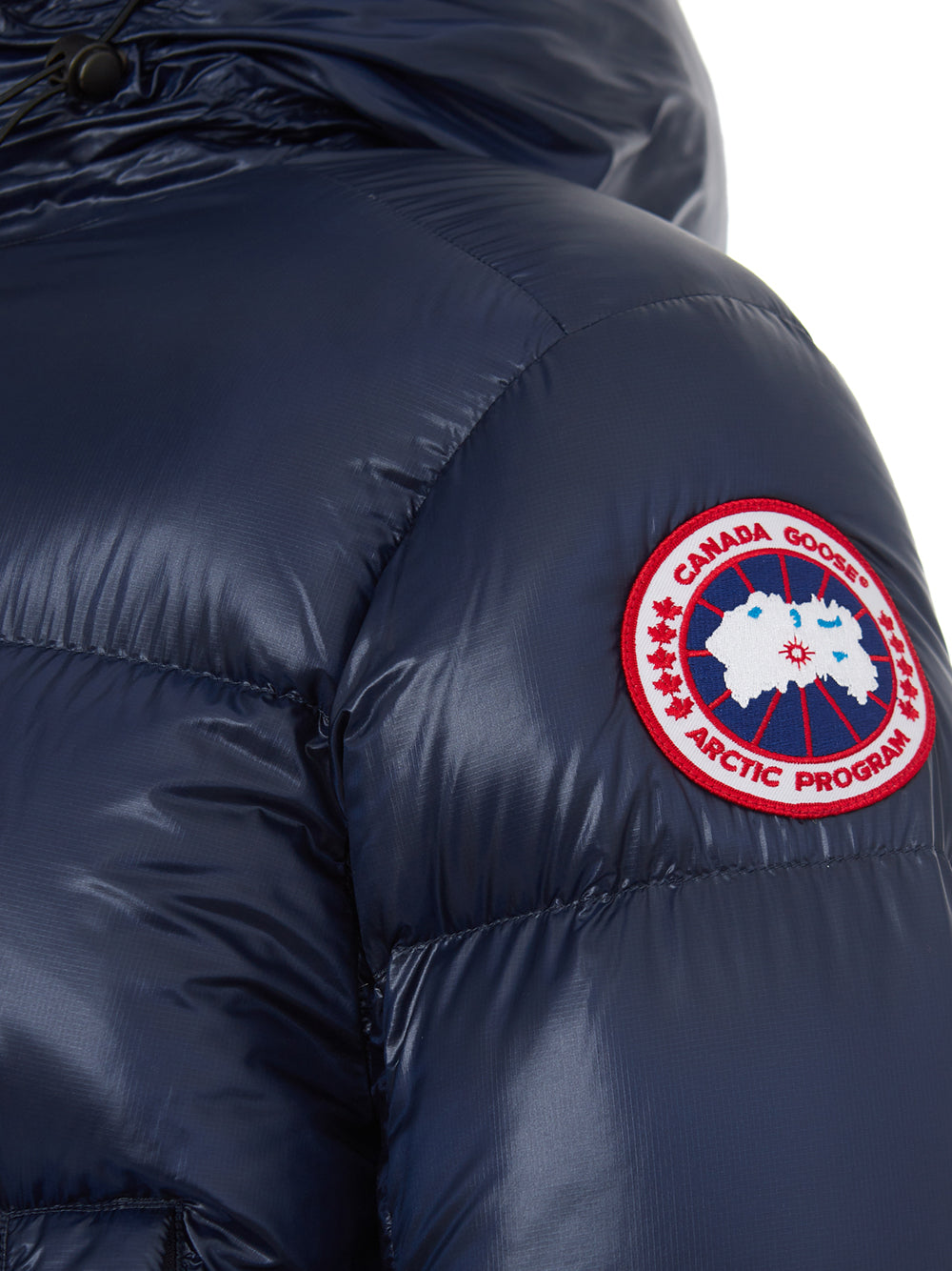 Quilted Crofton Puffer Jacket in Blue