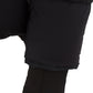 Elegant Quilted Black Hooded Jacket