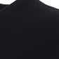 Elegant Black V-Neark Cashmere Sweater