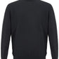 Elegant Dark Grey Cashmere Silk Sweater