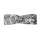 Chic Silk Printed Monochrome Headband