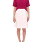White Robot shift dress