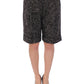 Gray wool shorts pants