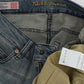 Blue Wash Cotton Stretch Skinny Slim Tight Fit Jeans