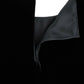 Black velvet shortsleeved blouse