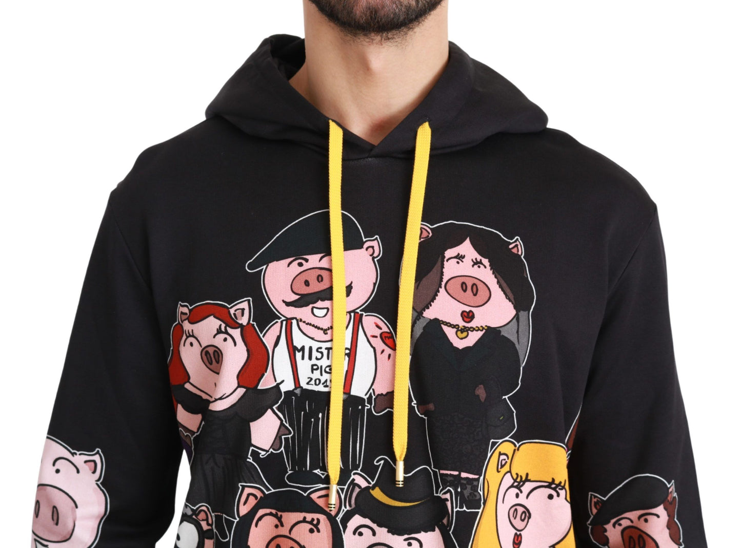 Black Pig of the Year Hooded Sweater