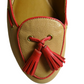 Manika Soft Tan Leather Flat Shoes