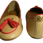 Manika Soft Tan Leather Flat Shoes