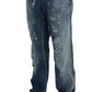 Elegant Regular Fit Blue Wash Jeans