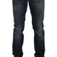 Sleek Slim Fit Italian Denim for Men