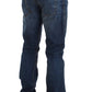 Chic Slim Fit Blue Wash Italian Jeans
