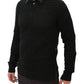 Dark Green Runway Netz Pullover Netted Sweater