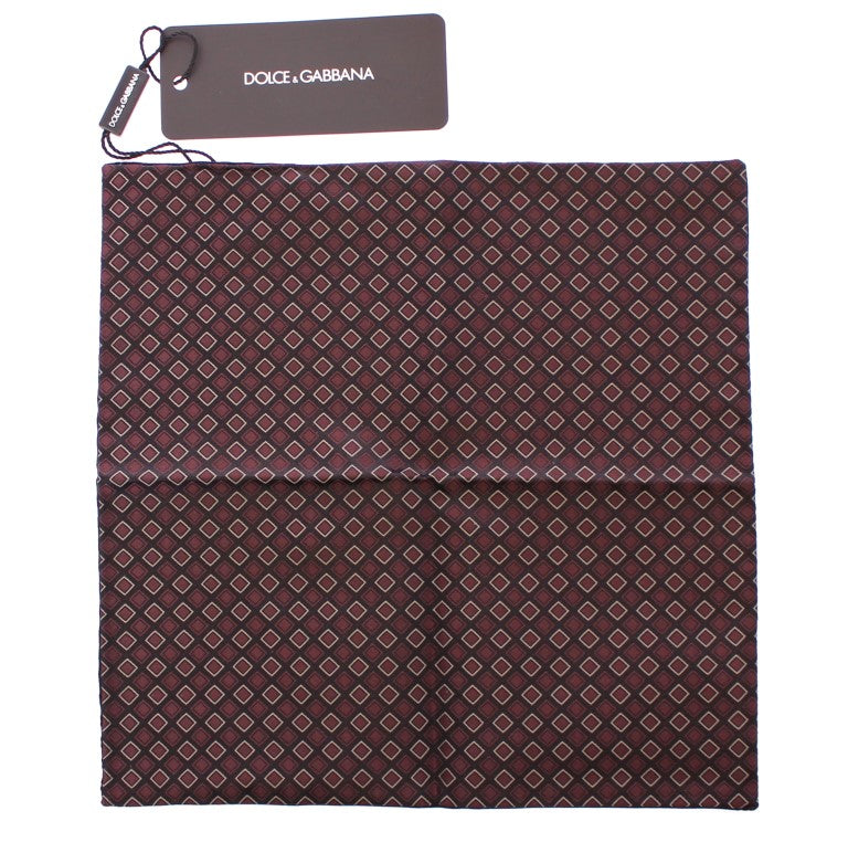 Elegant Silk Baroque Handkerchief