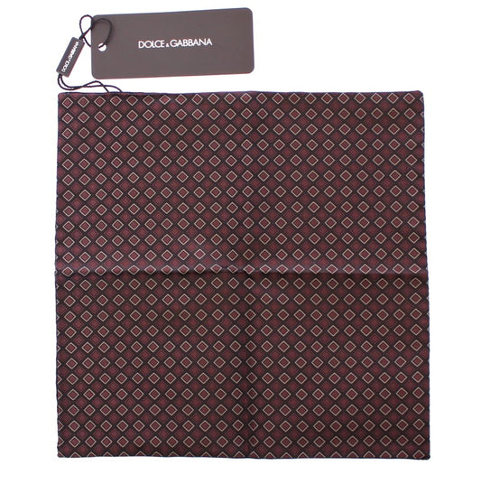 Elegant Silk Baroque Handkerchief