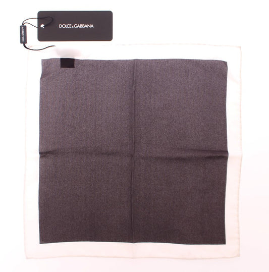 Elegant Silk Square Handkerchief