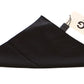 Elegant Silk Square Handkerchief in Brown