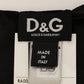 Elegant Black Silk Handkerchief
