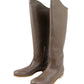 Women's Brown Leather Tall Boots