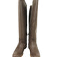 Women's Brown Leather Tall Boots