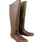Women's Brown Leather Tall Boots