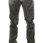Sleek Slim Fit Emerald Men's Denim