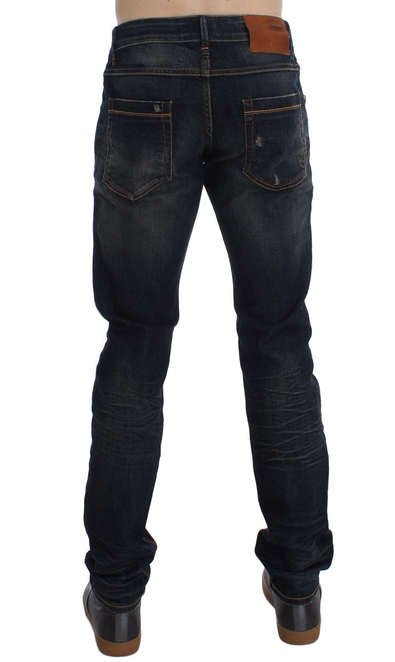 Elegant Slim Skinny Fit Men's Jeans