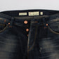 Elegant Straight Fit Low Waist Men's Jeans