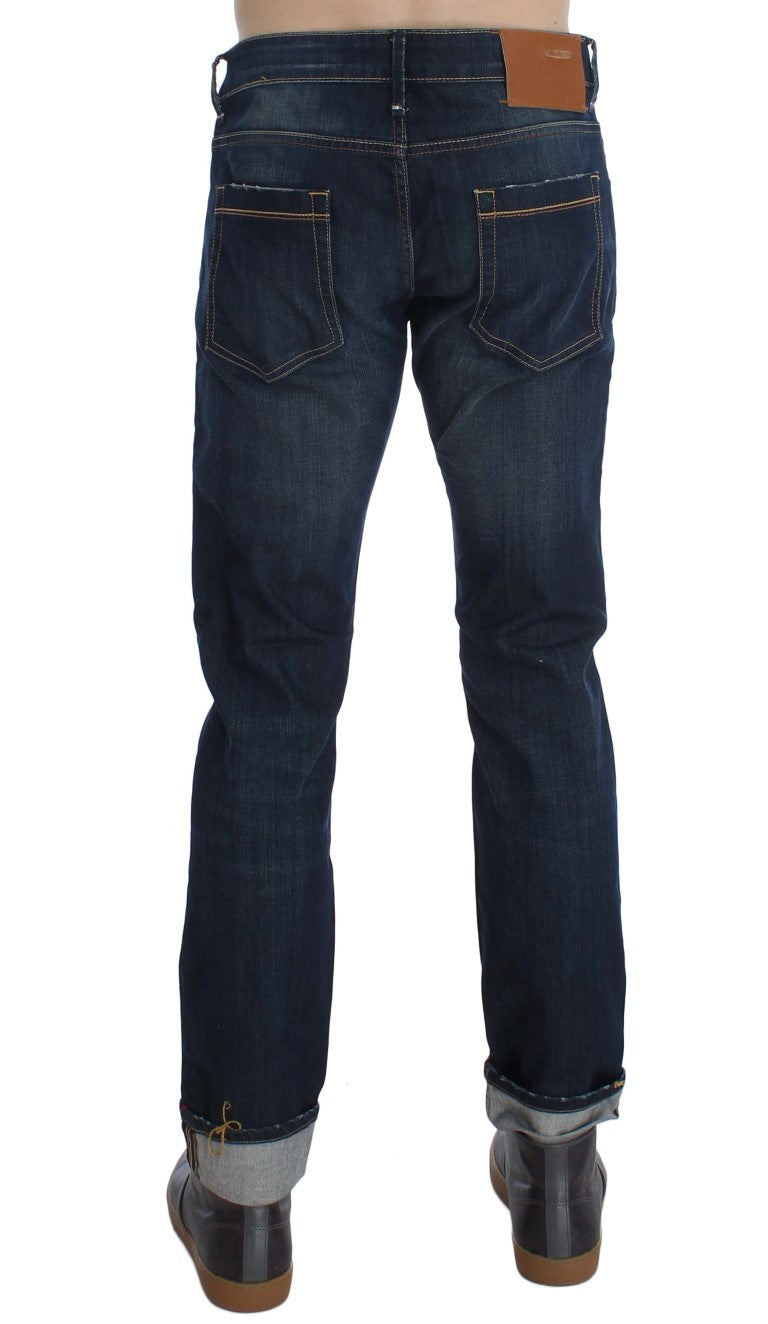 Elegant Slim Skinny Fit Men's Jeans