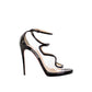 Elegant Heeled Black Sandals