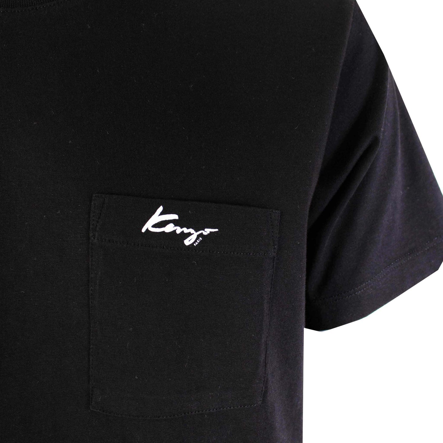 Elegant Cotton Tee with Signature Embroidery