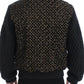 Black Sequined Goatskin Jacket