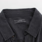 Gray Cotton Button Down Casual Shirt