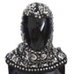 Exquisite Sequined Crystal Hooded Scarf Wrap