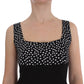 Chic Polka Dot Dress & Sweater Set