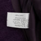 Elegant Purple Wool Blend Three Piece Suit Set