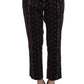 Elegant Black Two-Piece Wool Blend Suit Set