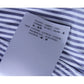 Gucci Men's Stripped Slim Navy / White Cotton Dress Shirt