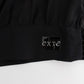 Elegant Black Evening Wrap Top Blouse