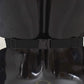 White Wide Belt Silk Cummerbund