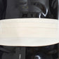 White Wide Belt Silk Cummerbund