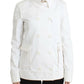 White Double Breasted Jacket Coat Blazer