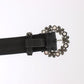 Crystal Buckle Sequined Waist Belt