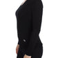 Black Crewneck Sweater Pullover Top