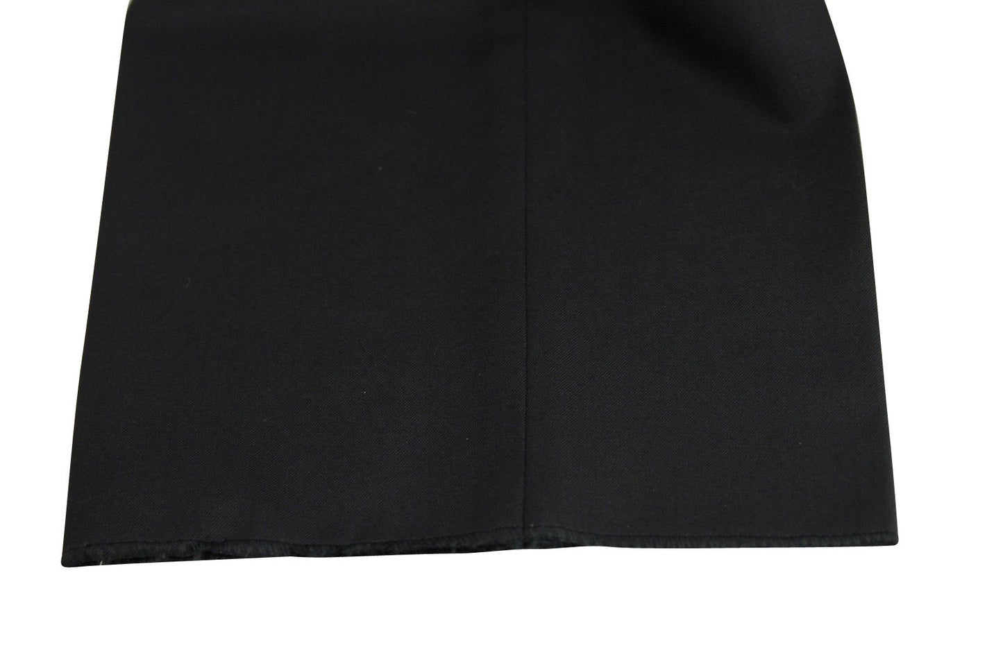 Men's Skinny Black Wool Evening Dress Pant