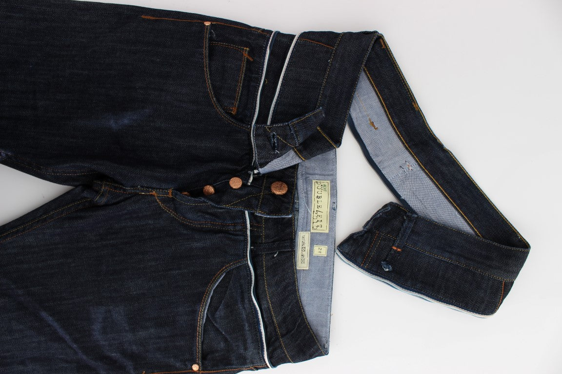 Chic Straight Fit Cotton Denim