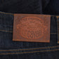 Chic Blue Straight Fit Designer Jeans