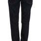 Chic Blue Straight Fit Designer Jeans