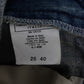 Elegant Slim Bootcut Blue Jeans