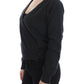 Gray Cashmere Sweater Pullover Wrap